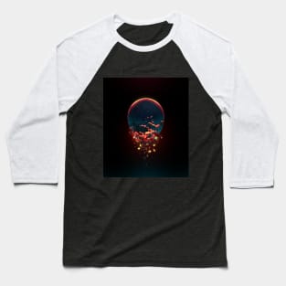 Shattered Moon Baseball T-Shirt